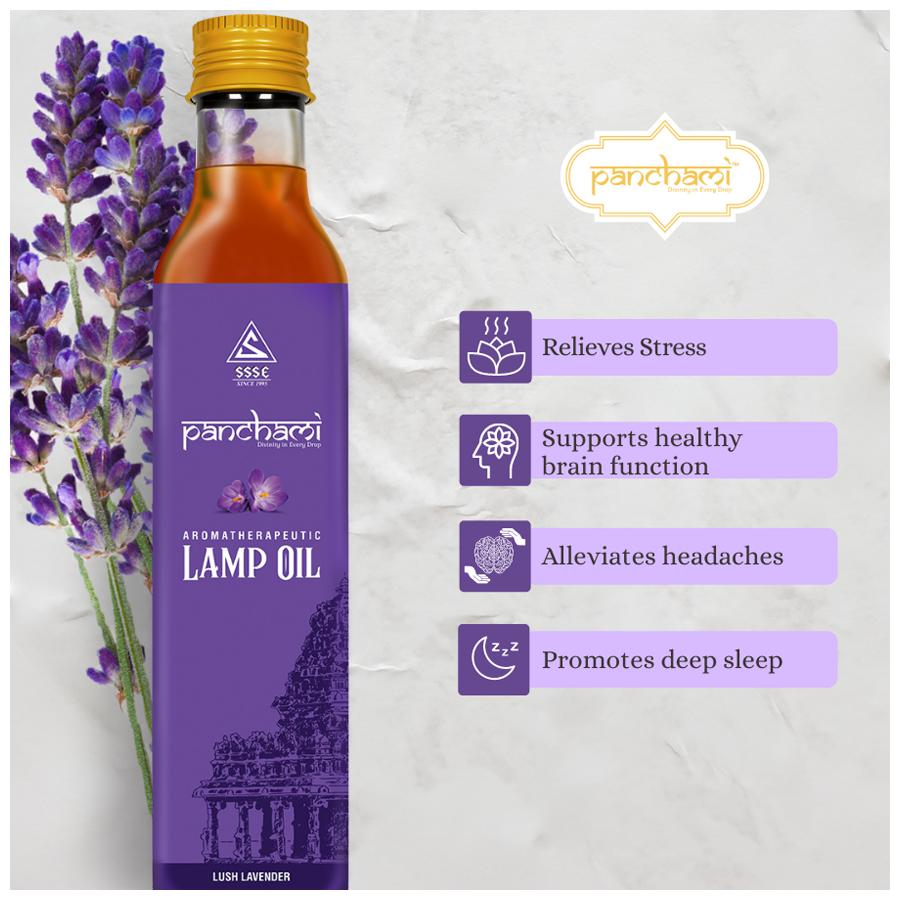 Lush Lavender Lamp Oil | Panchami Aromatherapeutic Lamp Oil