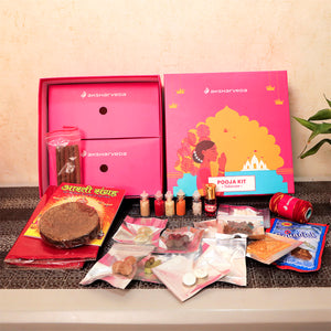 Aksharveda Diwali Puja Kit - 22 items
